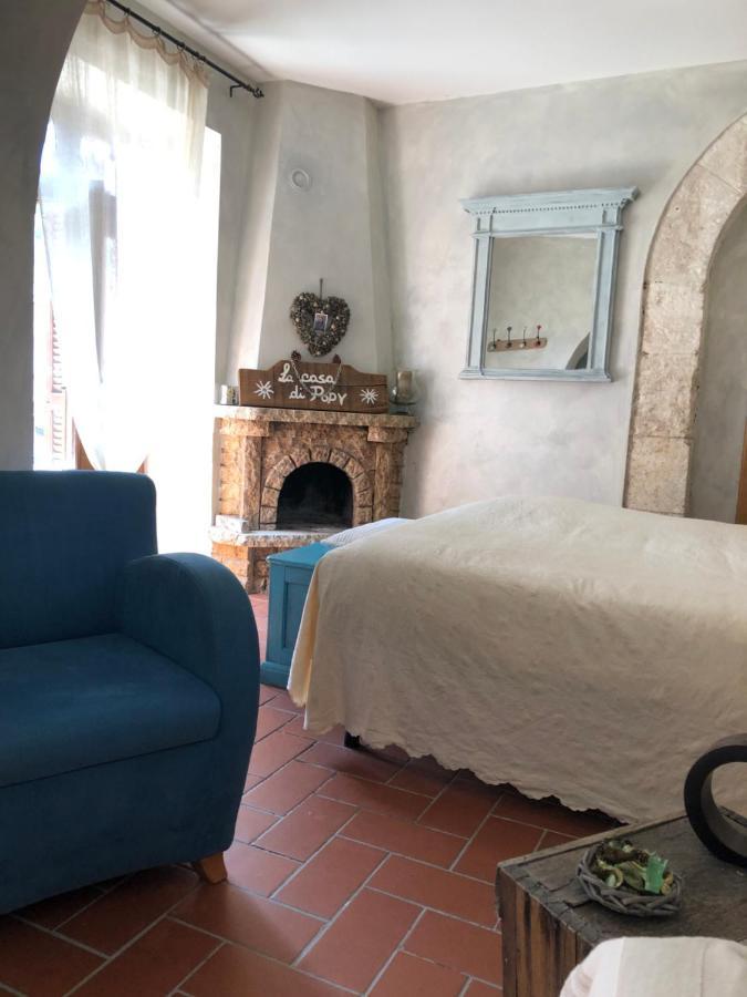 La Casa Di Popy Apartment Bagni San Filippo Bagian luar foto